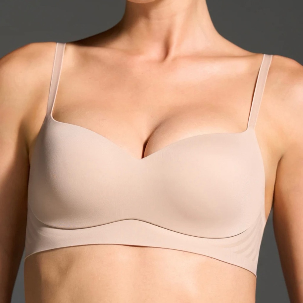 Seamless Nude T-shirt Bra with Light Support